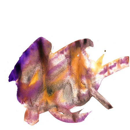 strokes  watercolor paint stroke texture purple brown with space for your own textの写真素材