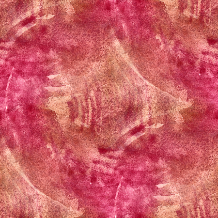 colorful abstract seamless watercolor for brown red background. digital art painting wallpaperの写真素材
