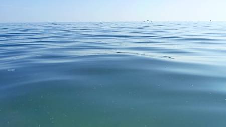 Water sea blue background nature. Sea waves beautiful backgroundの写真素材