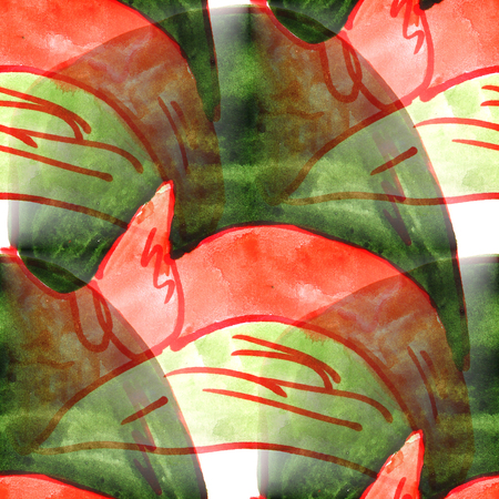 Mural background seamless hat pattern background texture wallpaperの写真素材