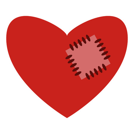 Heart. Design elements for greeting and baby cardのイラスト素材