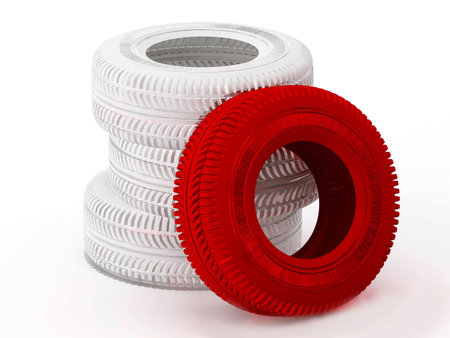 Auto trunks. 3dの写真素材