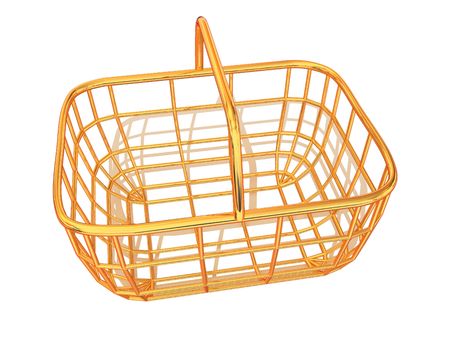 Consumer's basket. 3dの写真素材