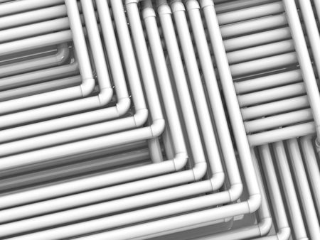 Tubes. 3dの写真素材