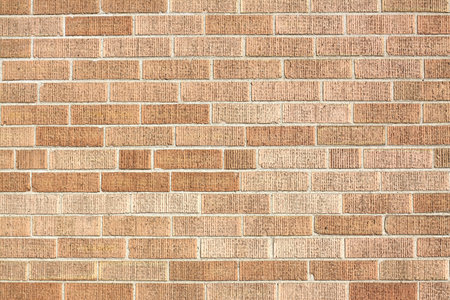 Orange BrickWall Texture / Backgroundの写真素材