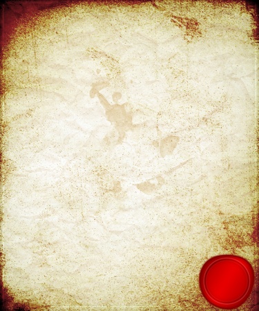 Old Burned Paper Templateの写真素材