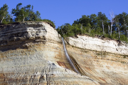 Upper Peninsula (Pictured Rocks) - Michigan, USA の写真素材