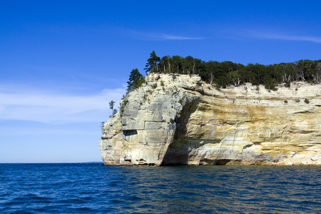 Upper Peninsula (Pictured Rocks) - Michigan, USA の写真素材