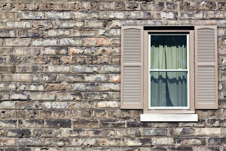 Brick Wall with Window