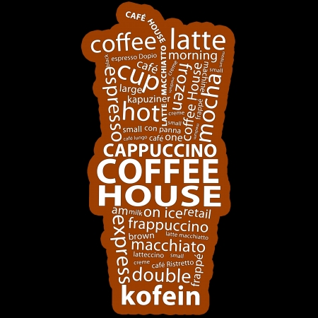 Coffee Tagsの写真素材