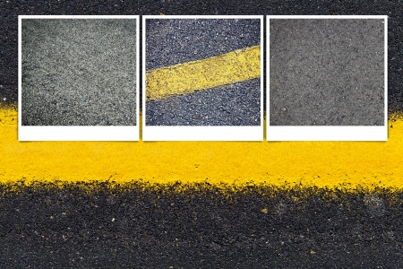 Asphalt Road Background or Texture の写真素材