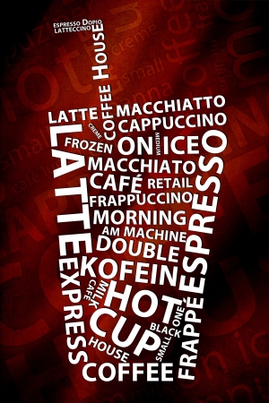 Coffee Backgroundの写真素材