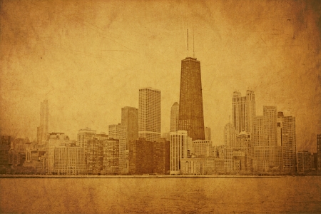 Vintage Chicagoの写真素材