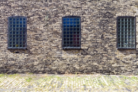 Wall With Windowsの写真素材