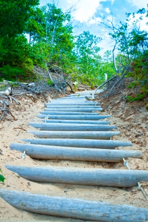 Beach stairsの写真素材