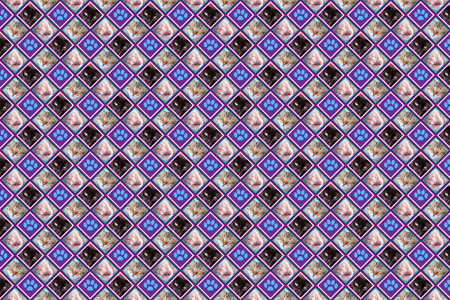 Cats Wallpaper (Vintage Pattern Page) 