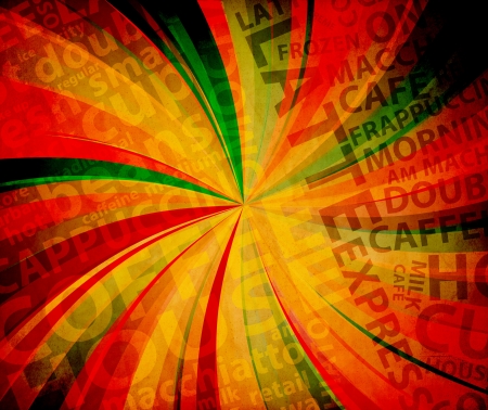 
Coffee House Menu Design (Vintage Pattern Page)の写真素材