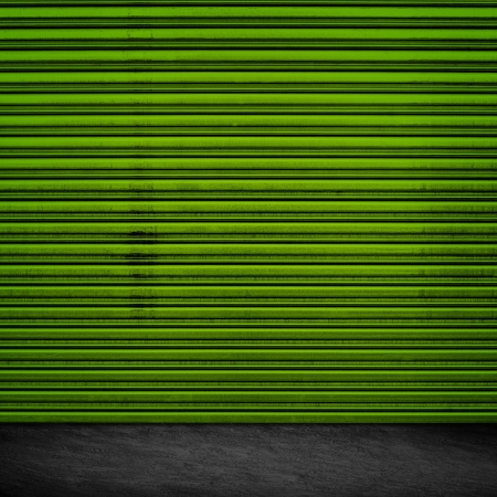 Grunge Garage Door Designの写真素材