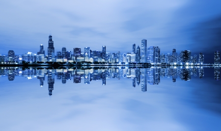 Chicago Downtownの写真素材