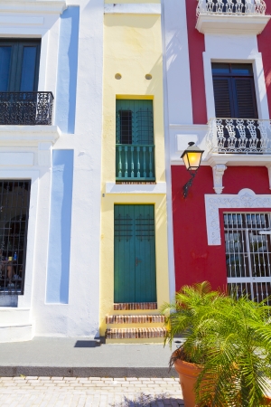 Architecture in San Juan Old City のeditorial素材