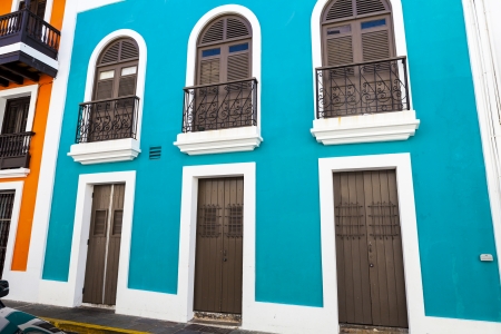 Architecture in San Juan Old City のeditorial素材