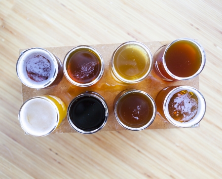 Beer Flightの写真素材