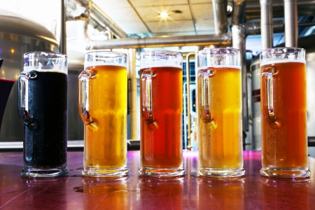 Beer Flightの写真素材