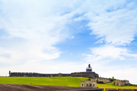 El Morro Castle in San Juan, Puerto Ricoのeditorial素材