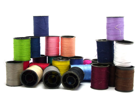 group of thead spools