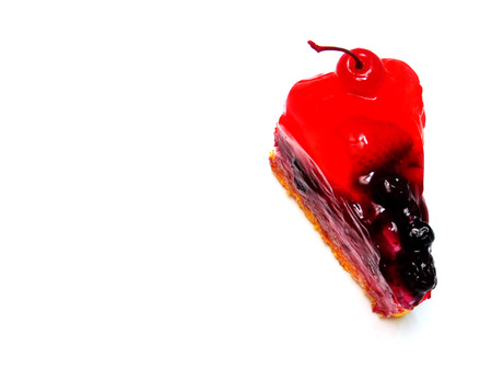 strawberry cheesecakeの写真素材