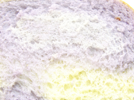 closeup of bread textureの写真素材