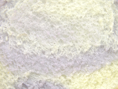 closeup of bread textureの写真素材