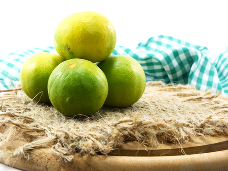 lime fruit set selective focusの写真素材