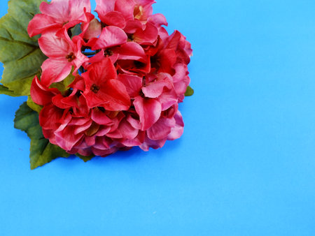 beautiful hydrangea artificial flower bouquet