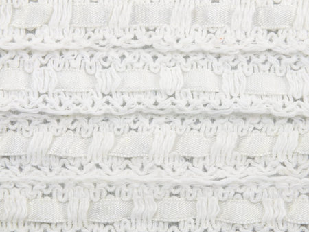 texture sack sacking fabric and white lace