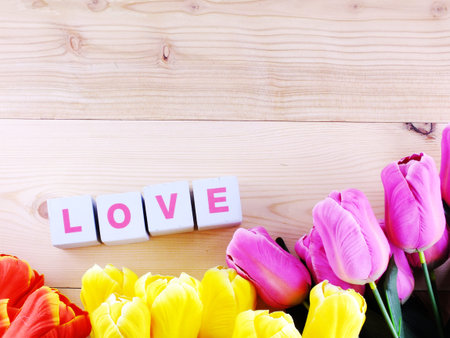 valentine s day background alphabet spell word lovevalentine s day background alphabet spell word loveの写真素材