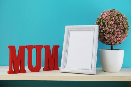 mother's day concept with space for copy backgroundの写真素材