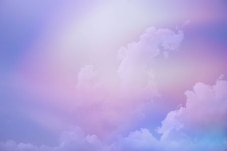 sky and clouds  abstract natural background with color filtersの写真素材
