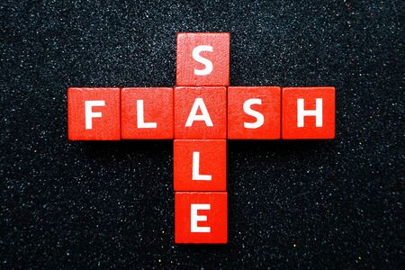 Flash Sale alphabet letterの写真素材