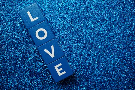 Love alphabet letter Valentine's Day backgroundの写真素材