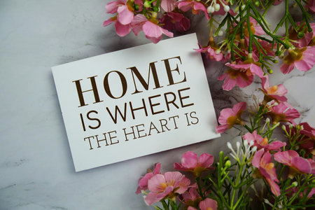 Home is where the heart isの写真素材