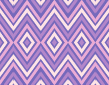 Seamless Ikat ethnic traditional Textile pattern geometric abstract folklore ornament Tribal ethnic...