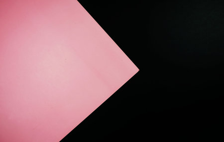Black and pink geometric abstract background