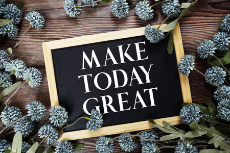 Make Today Greatの写真素材