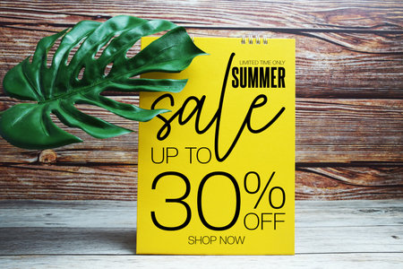 Spring Sale 30% off Promotion Offer Discount Retail Shopping Conceptの写真素材