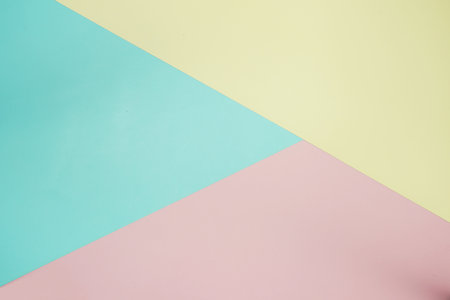 Geometric with pastel color texture backgroundの写真素材