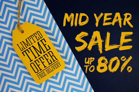 Mid Year Sale 80% off with Limited Time Offer and Free Delivery on price tag