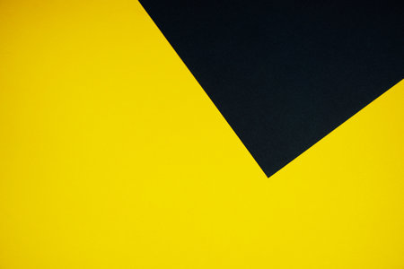 Geometric with yellow and black texture backgroundの写真素材