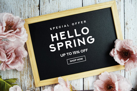 Hello Spring Sale up to 15% off Shop Now