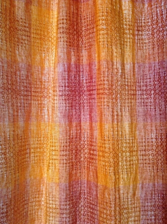 Orange curtainの素材